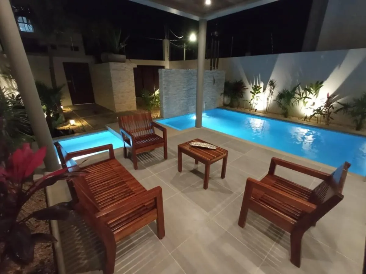 Tulum Private Villa Karol For10-Bbq-5 Beds-Pool-Parking Mexikó