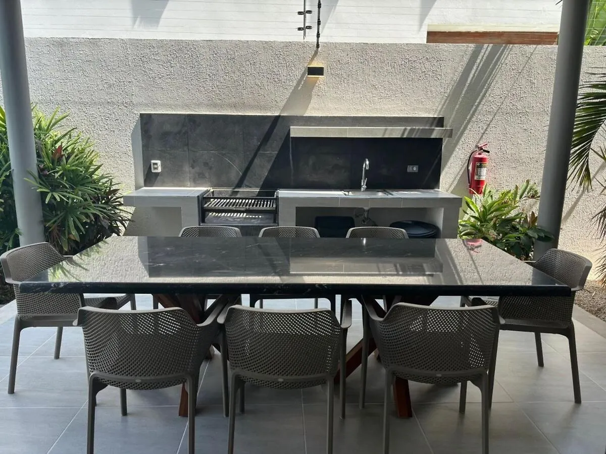 Tulum Private Villa Karol For10-Bbq-5 Beds-Pool-Parking Mexikó