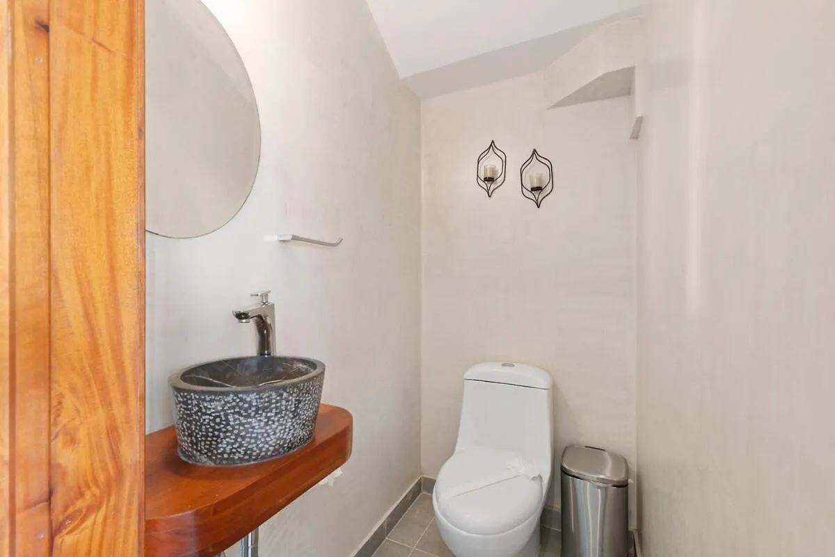 Tulum Private Villa Karol For10-Bbq-5 Beds-Pool-Parking Mexikó
