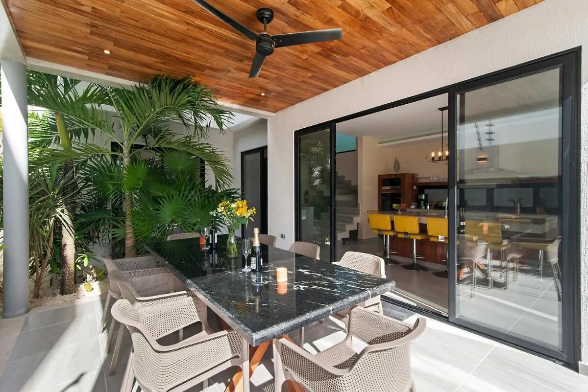 Tulum Private Villa Karol For10-Bbq-5 Beds-Pool-Parking