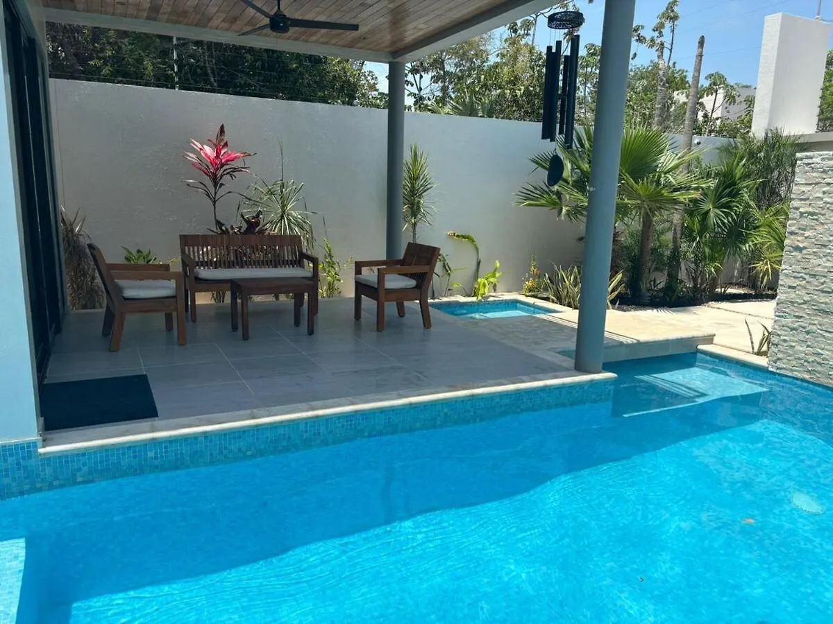 Tulum Private Villa Karol For10-Bbq-5 Beds-Pool-Parking 0*,