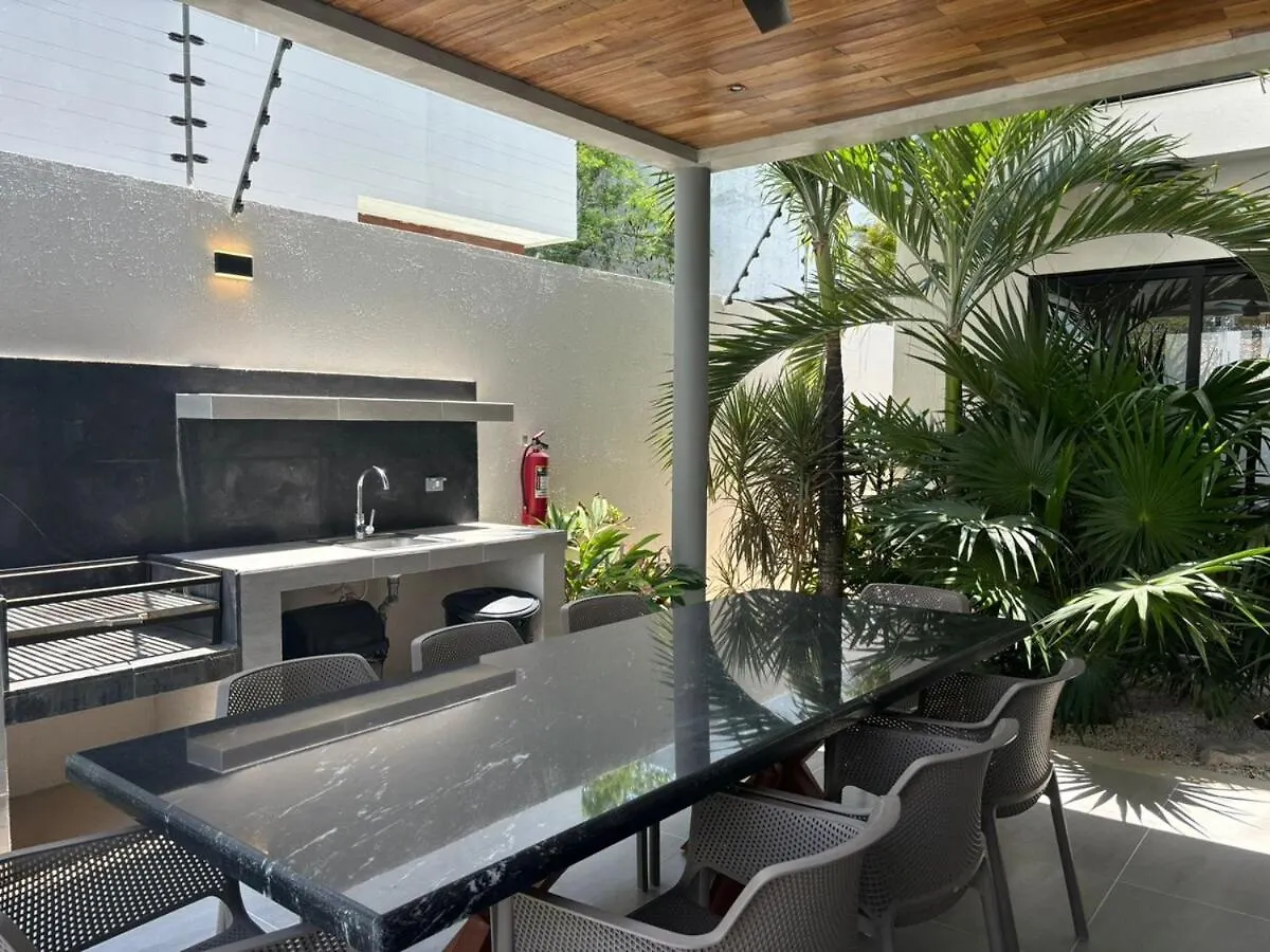 Tulum Private Villa Karol For10-Bbq-5 Beds-Pool-Parking
