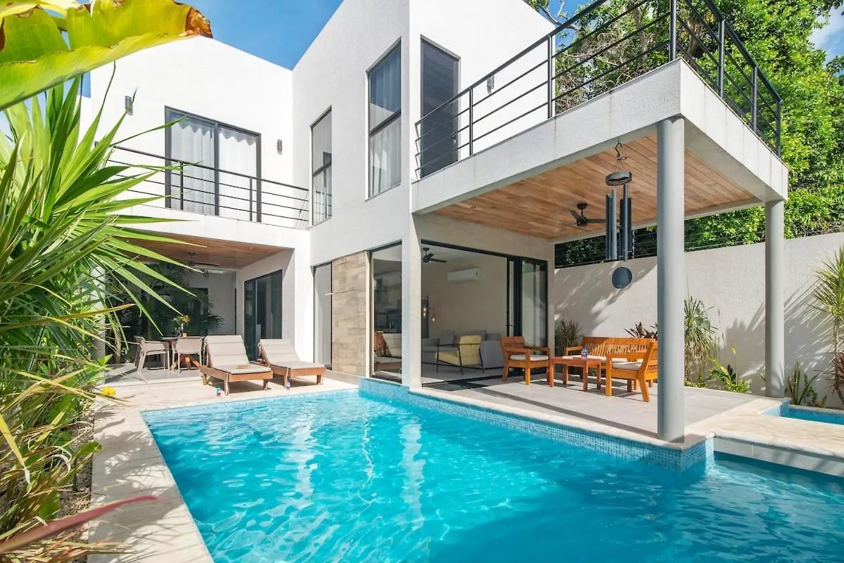 Tulum Private Villa Karol For10-Bbq-5 Beds-Pool-Parking contacts