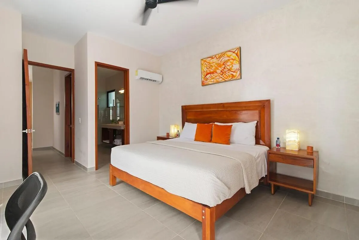 Tulum Private Villa Karol For10-Bbq-5 Beds-Pool-Parking